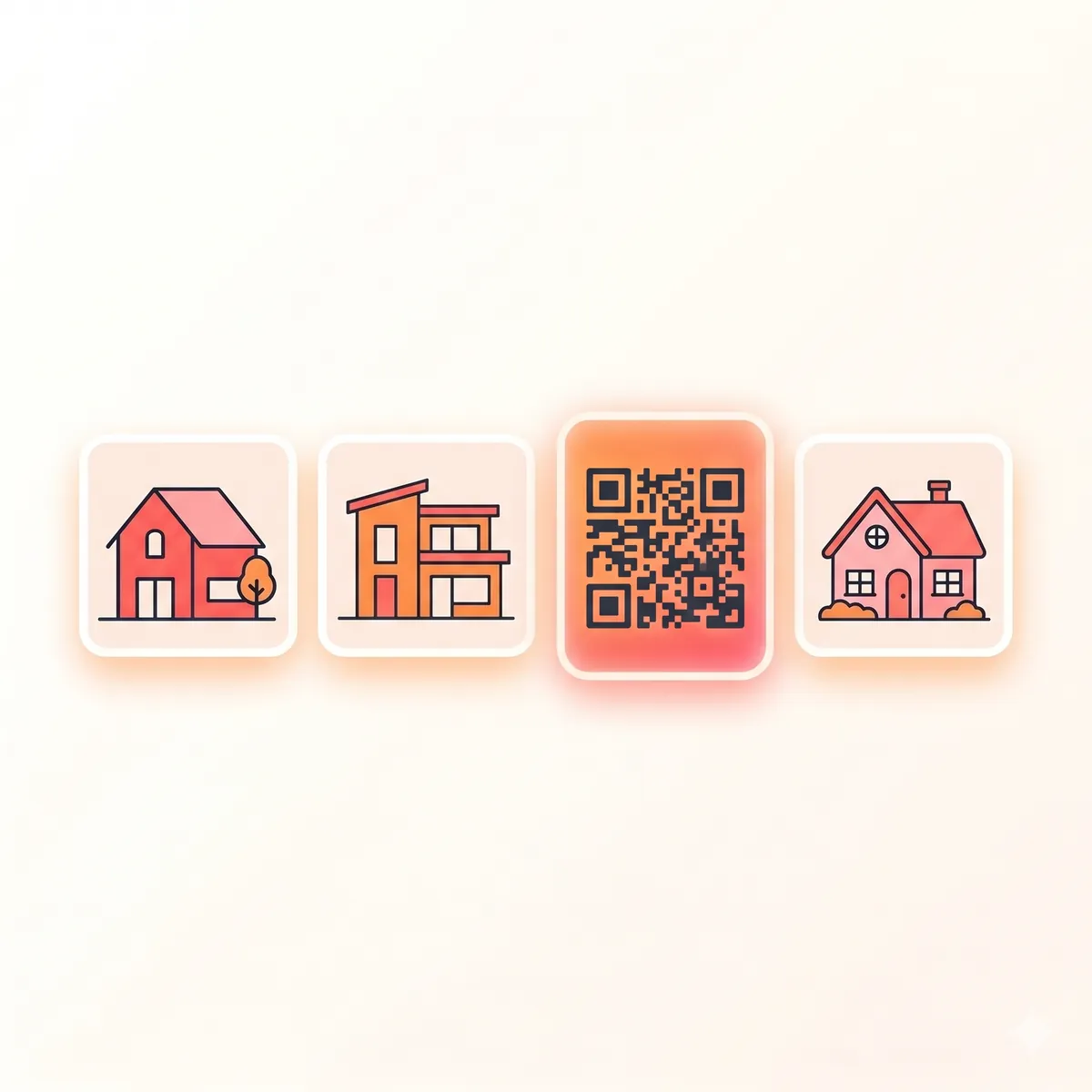 Je krijgt één QR-code en de widget die je overal tussen je foto's zet.